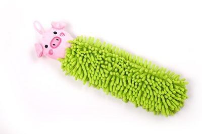 雪尼尔动物头擦手巾 厂方直供，品质与趣味的完美结合