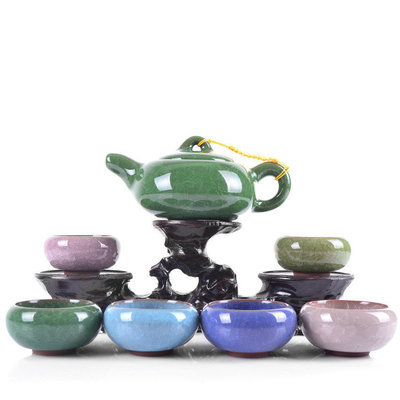 天浩日用杂品商行 冰裂茶具的艺术与生活美学